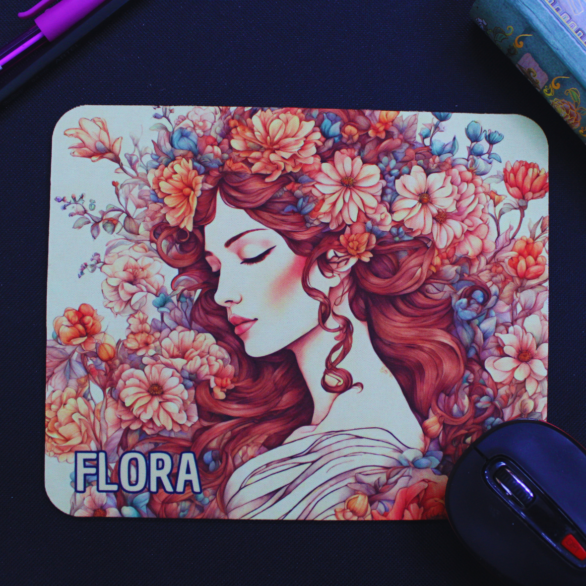 Mouse Pad Flora