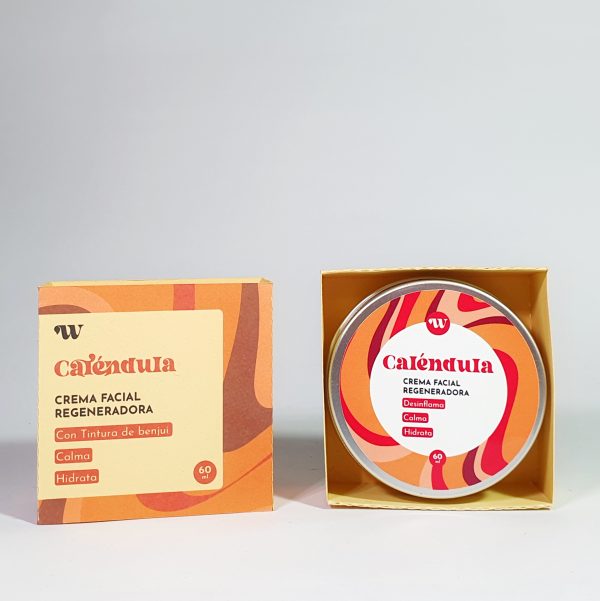 Crema Facial Regeneradora – Caléndula