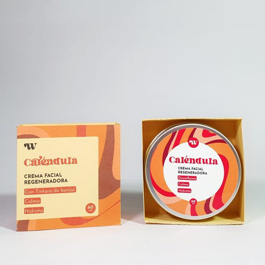 Crema Facial Regeneradora – Caléndula