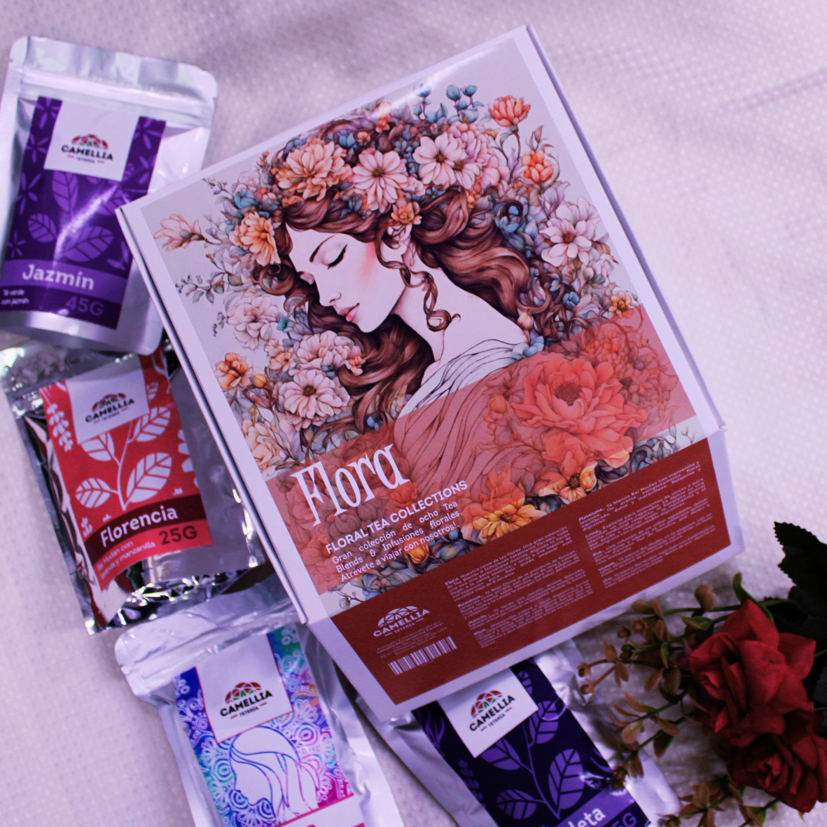FLORA: COLECCIÓN TÉ & INFUSIONES FLORALES