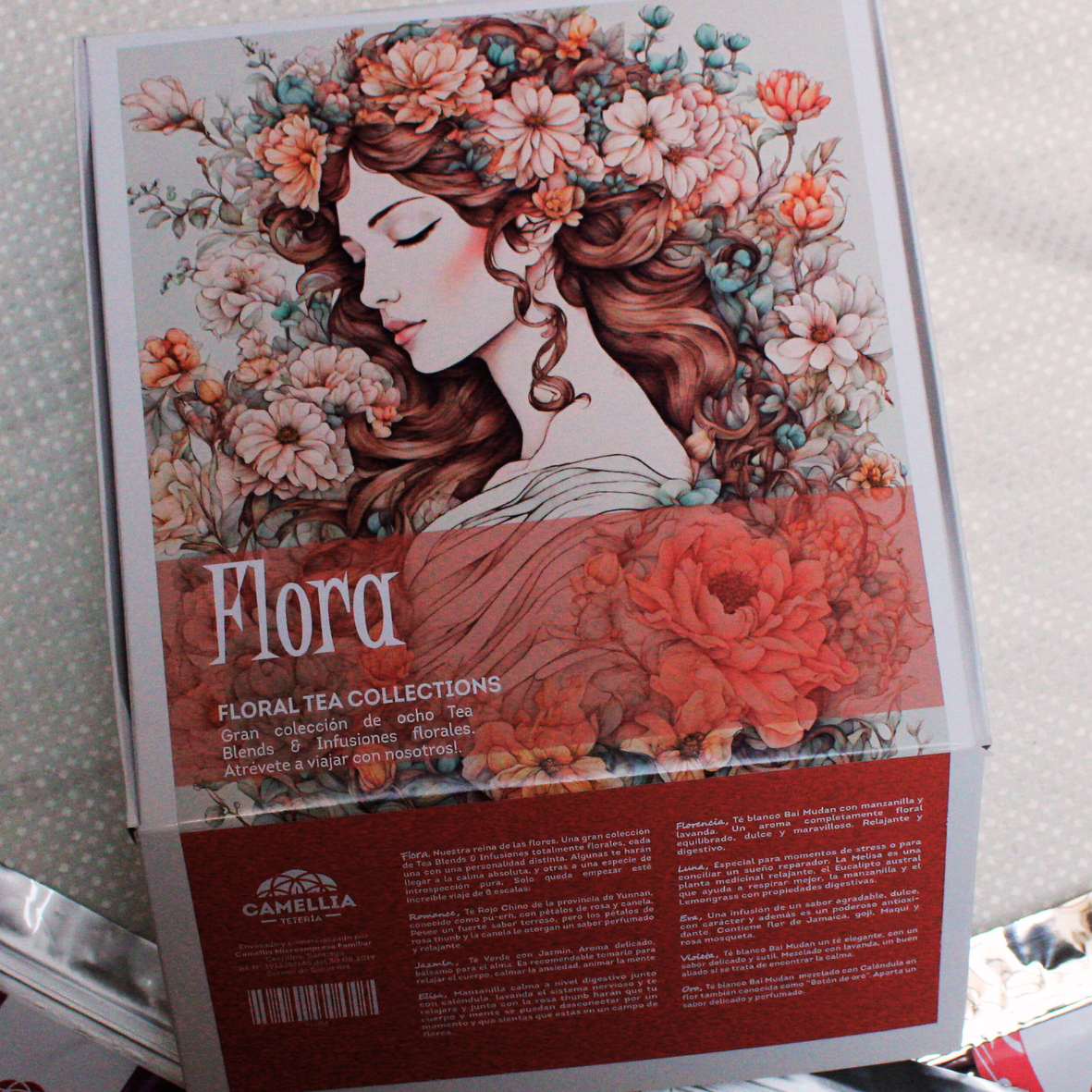 FLORA: COLECCIÓN TÉ & INFUSIONES FLORALES