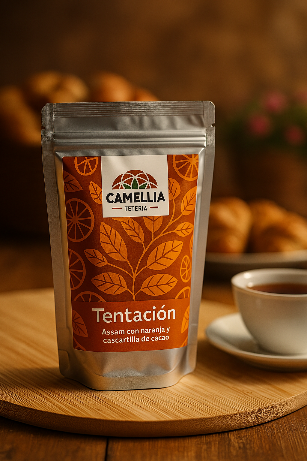 TENTACIÓN (Té Assam, Naranja y Cacao)