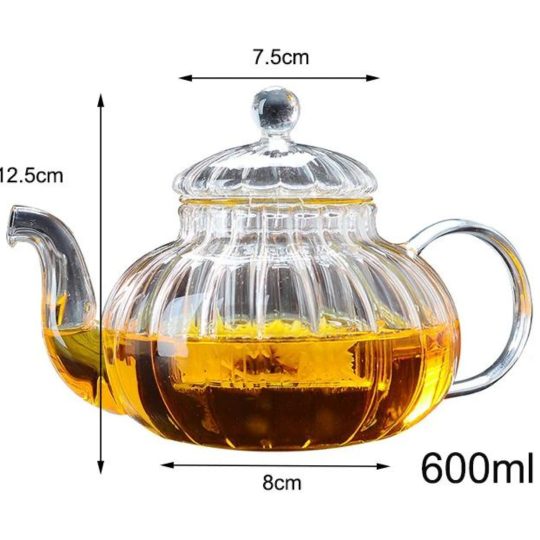 Tetera Cinderella Vidrio 600ml