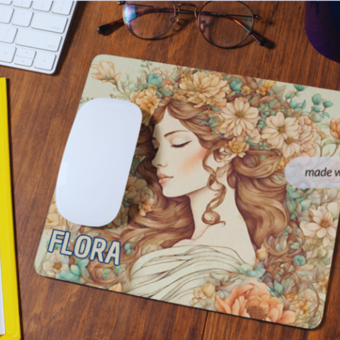 Mouse Pad Flora