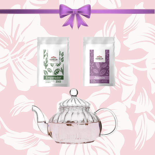 Pack Tetera Cinderella + 2 Sachet + Bolsa Reutilizable