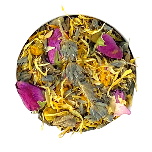 ELISA (Pétalos de rosa, lavanda, manzanilla y caléndula)