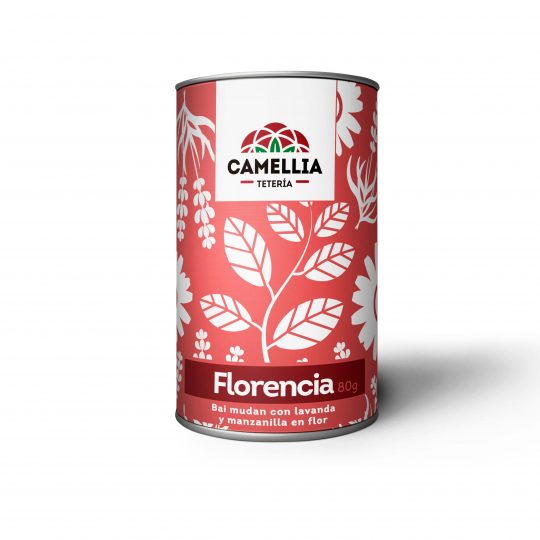 FLORENCIA, Té Blanco con Lavanda y Manzanilla