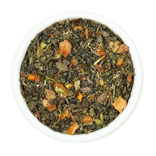 MINTI, Té verde menta y cacao
