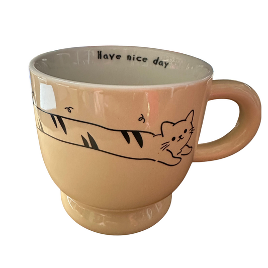 Taza Gatito Largo