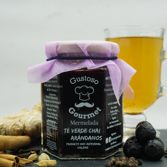 Mermelada de Té Chai y Arándanos