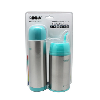 Set Termo Bala + Travel Mate Calipso