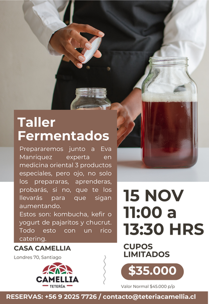 Taller Fermentados 15 de Noviembre