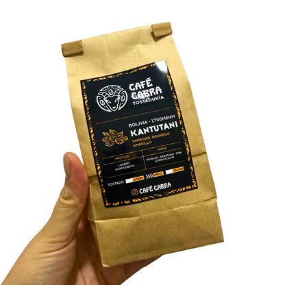 CAFÉ BOLIVIA BOURBON KUTUTANI GRANO ENTERO