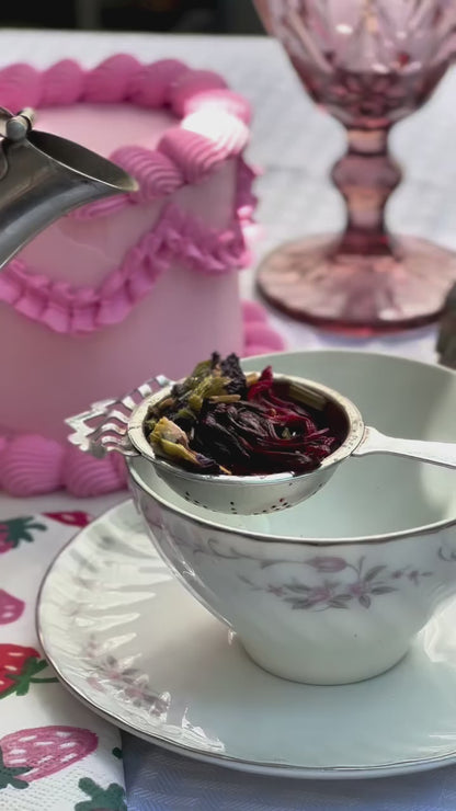 Luna Creciente (Guisante Mariposa, Hibisco, lemongrass, cedrón y Limón)