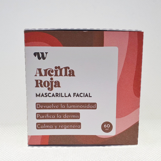 Mascarilla Facial Arcilla Roja